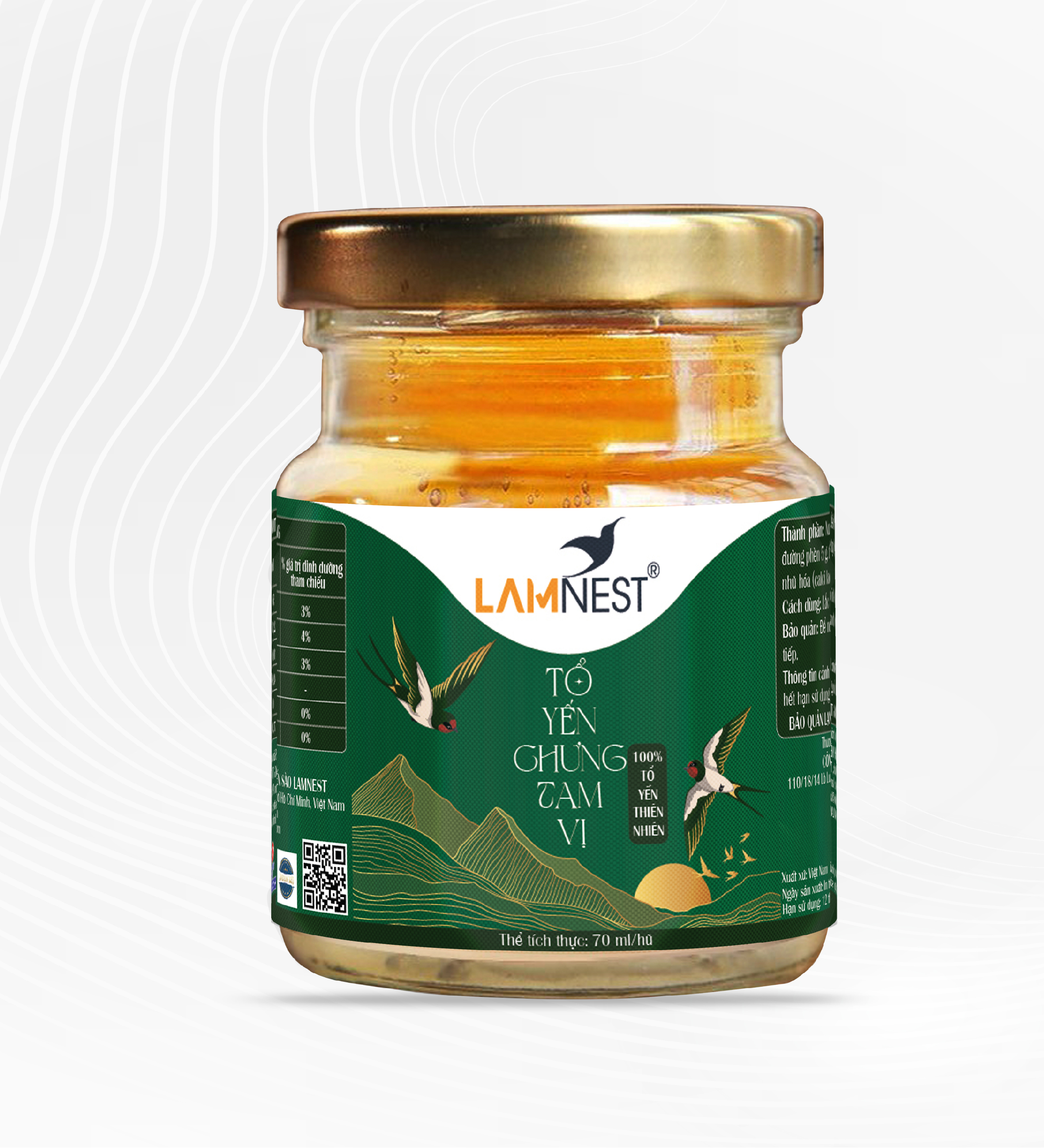 Tổ yến chưng tam vị