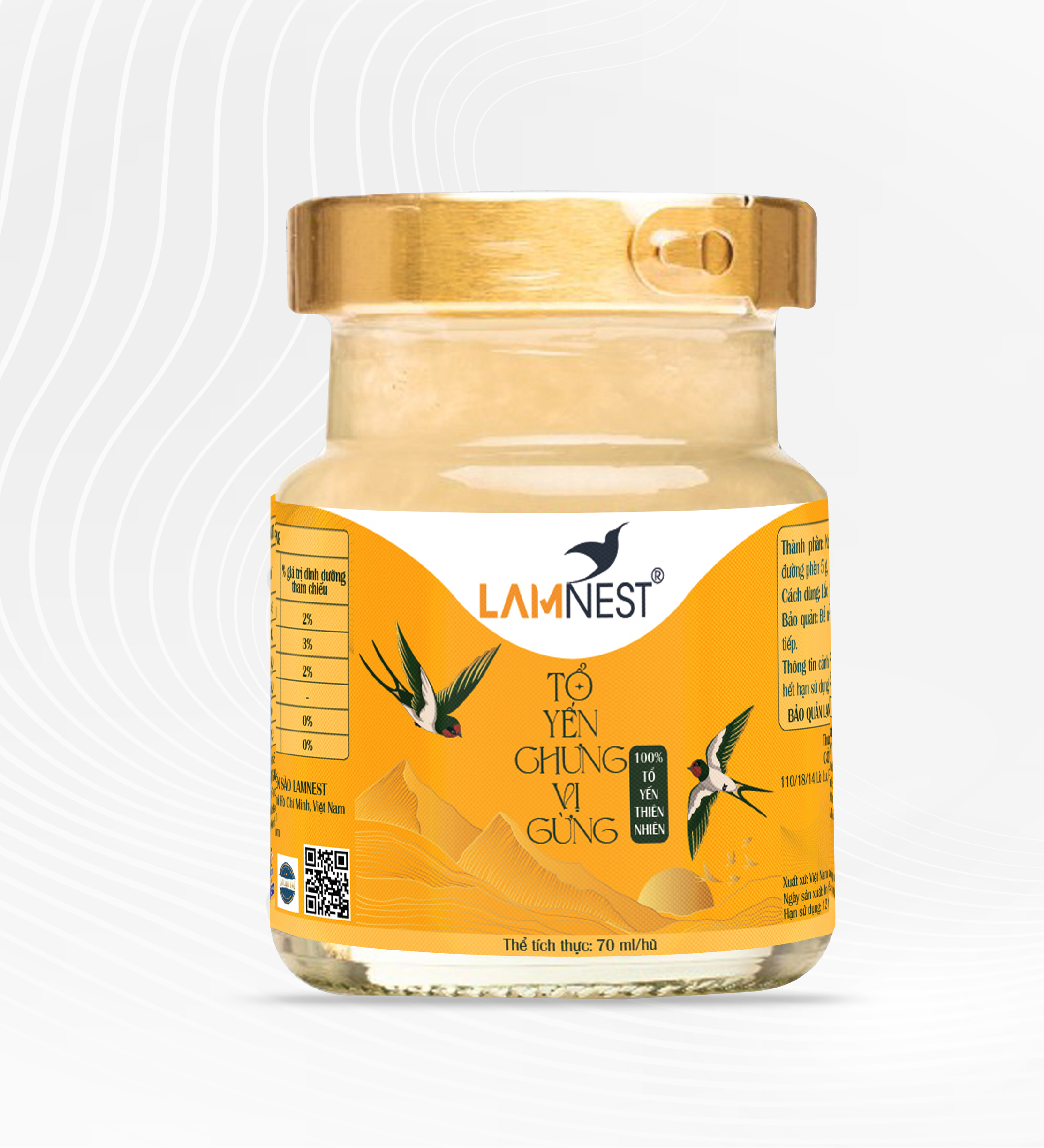 Tổ yến chưng vị gừng