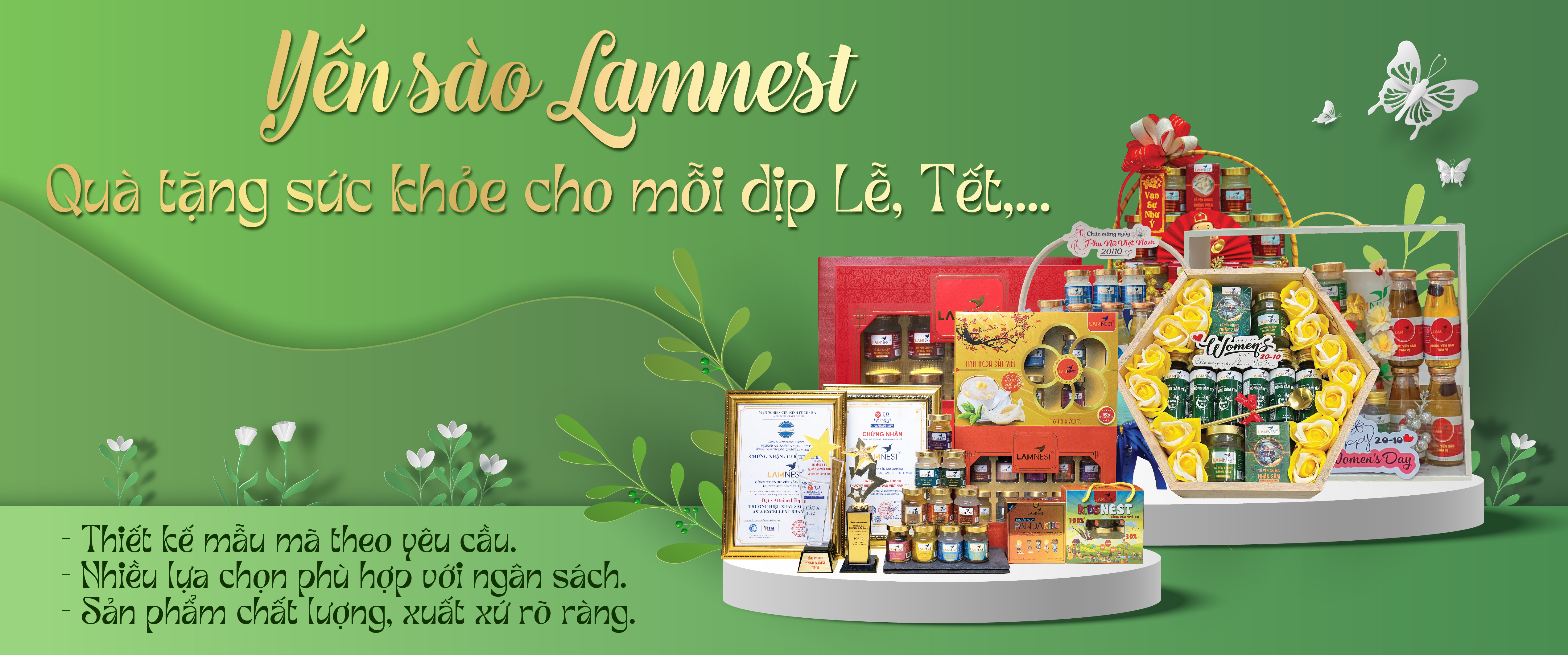 Quà tặng yến sào