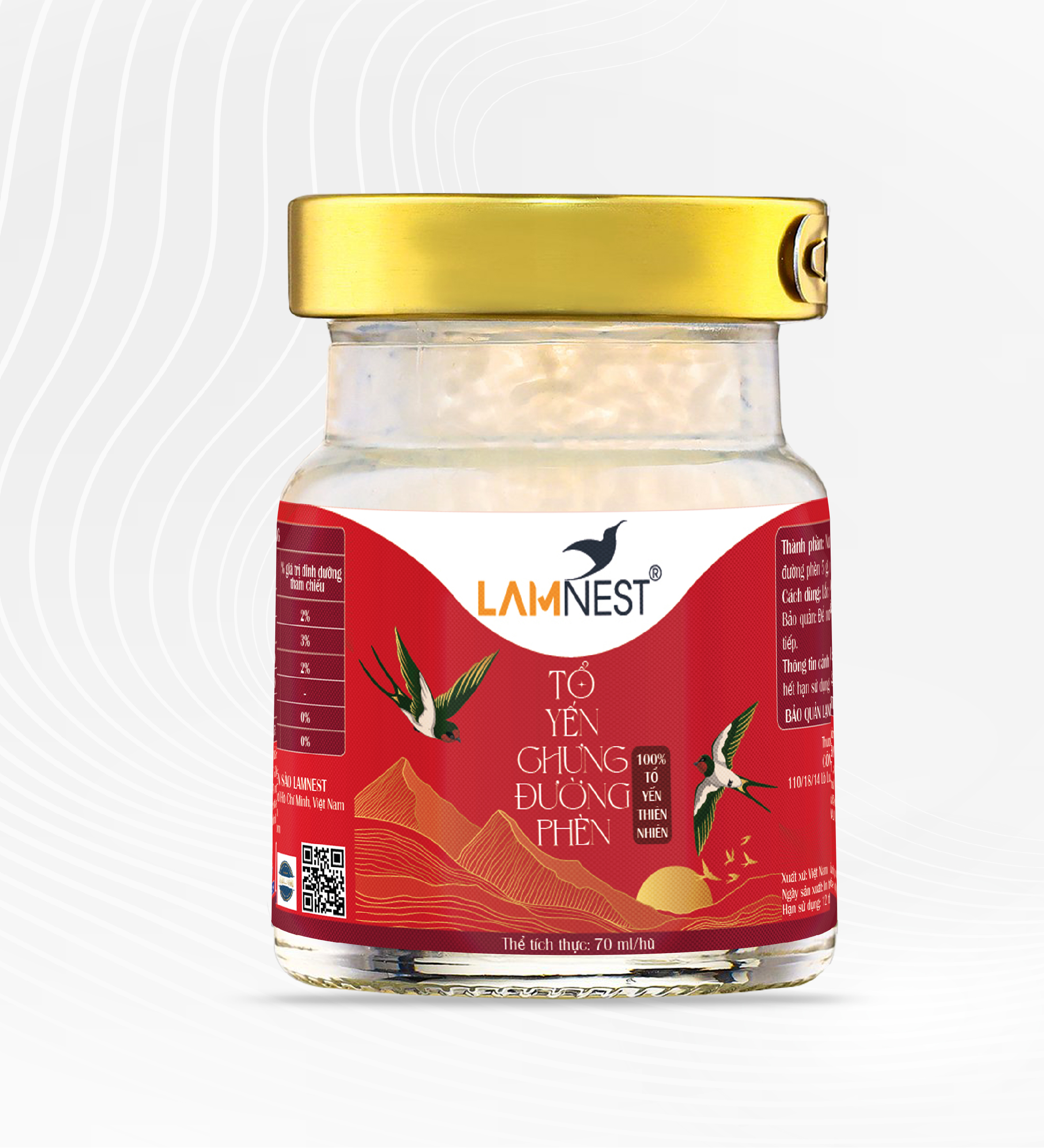 Tổ yến chưng đường phèn