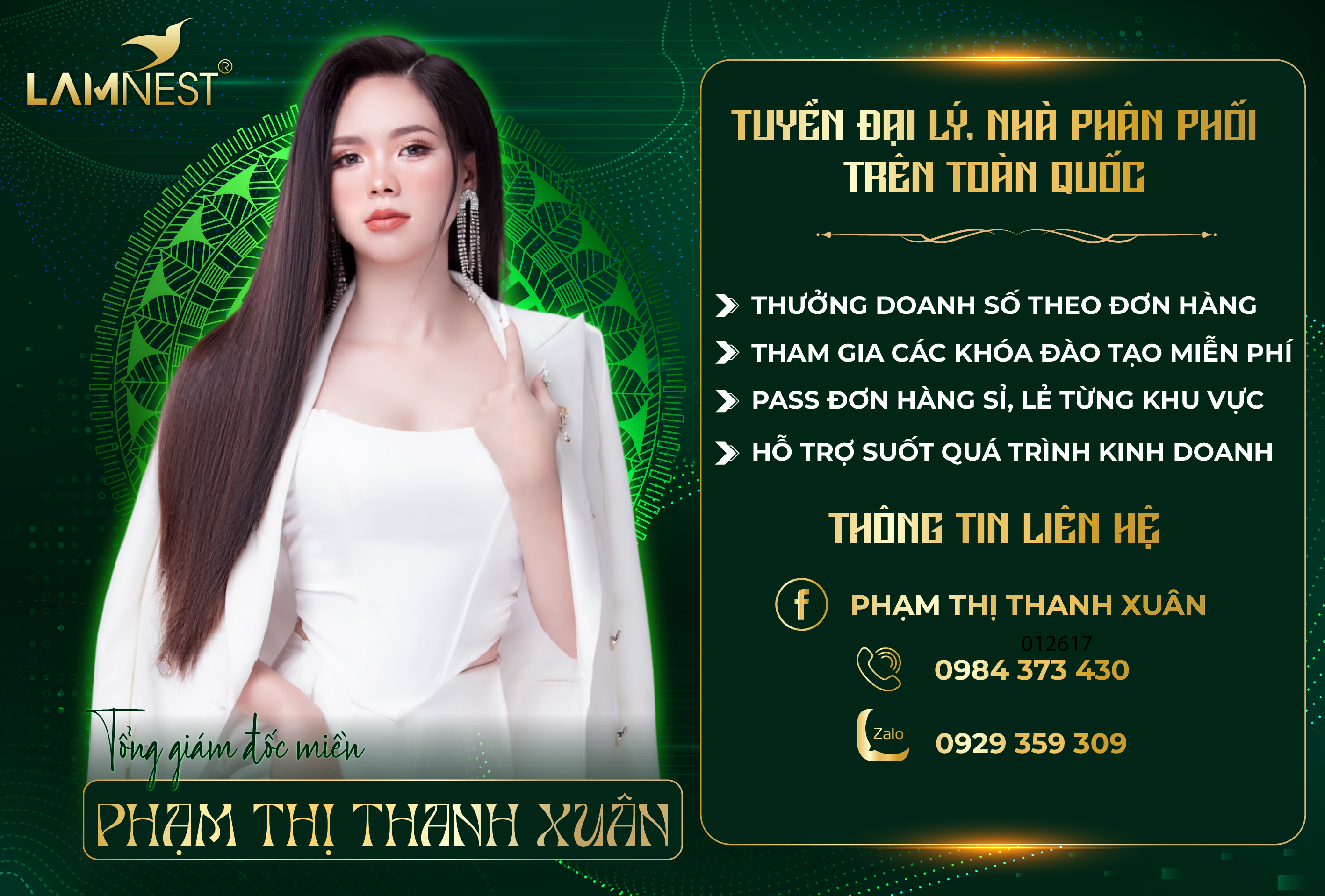 Showroom Yến Sào Lamnest - Tổng GĐM Phạm Thị Thanh Xuân